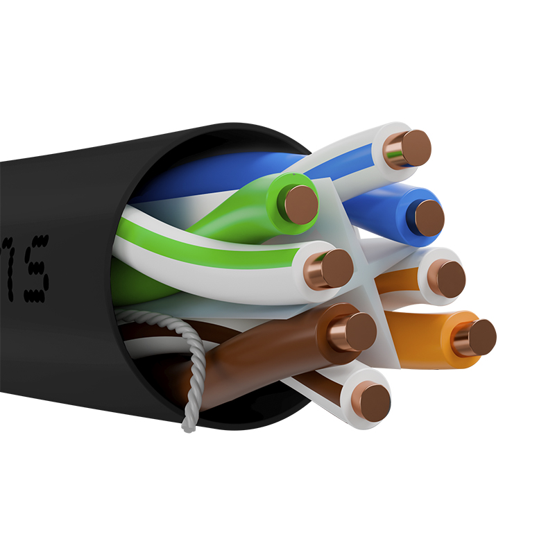 F/UTP Outdoor Cable 4 Pairs Cat6