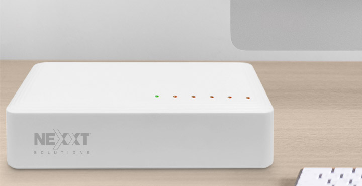 Naxos501-G | 5-port Gigabit desktop switch - NSW-N501G