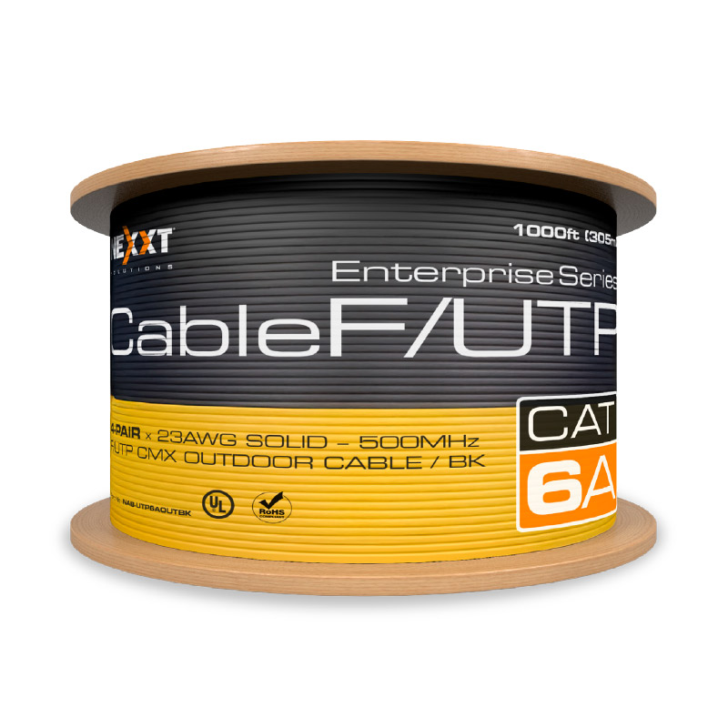 Cable F/UTP 4 pares Cat6a