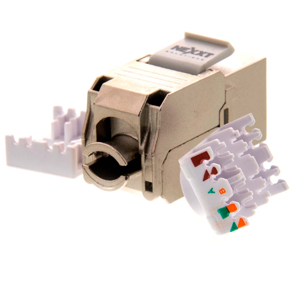Módulo Keystone Jack RJ45 Cat6a