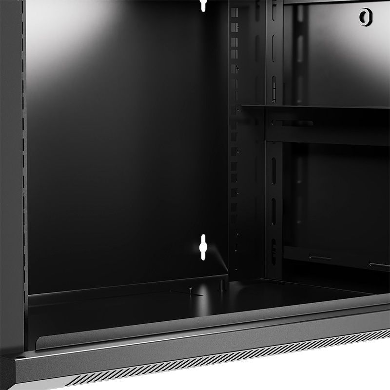 Gabinete de pared fijo, completamente ensamblado