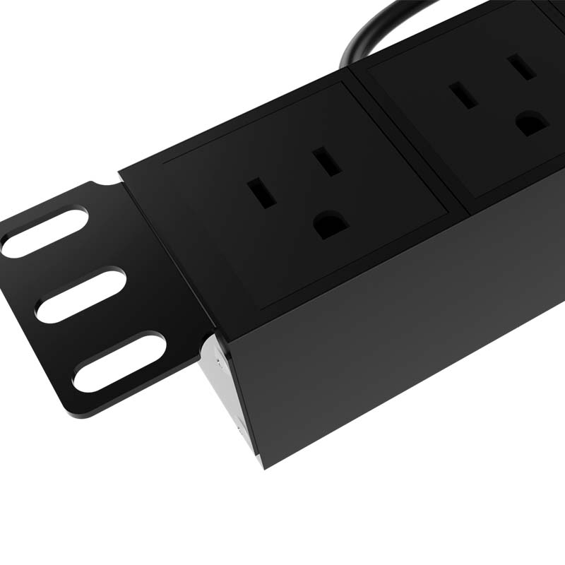 9 NEMA outlets rack mount power strip