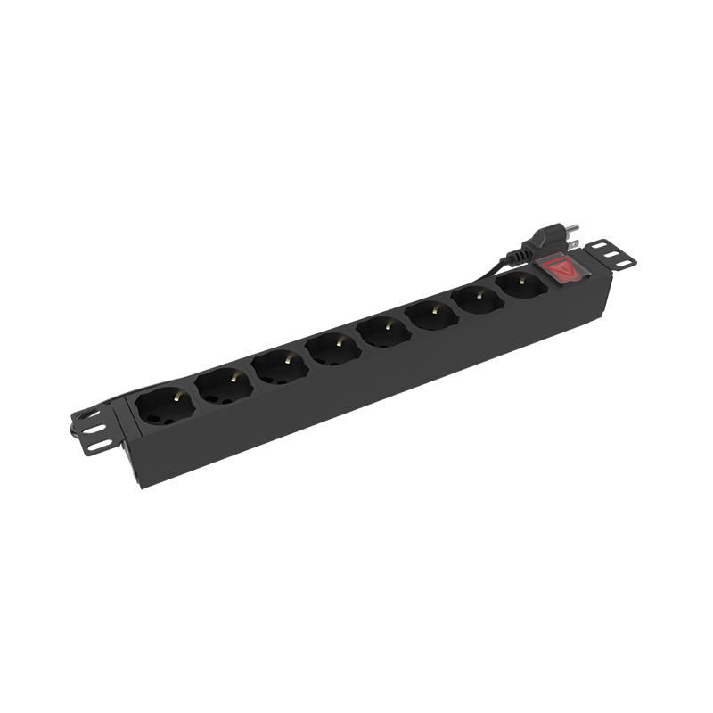 Rack mount power strip 8 outlets, 220VAC