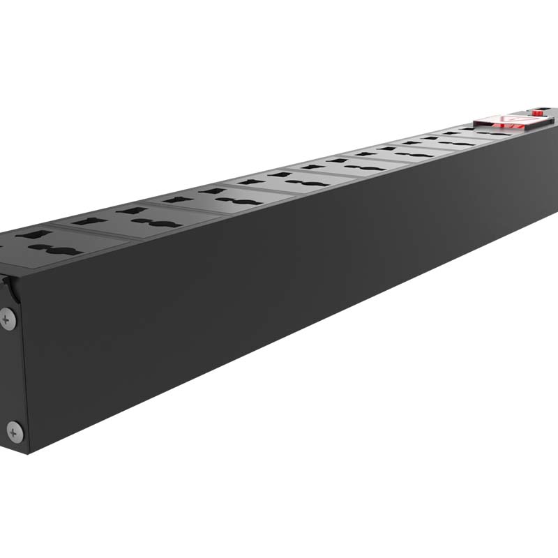 Rack mount power strip 8 outlets, 220VAC
