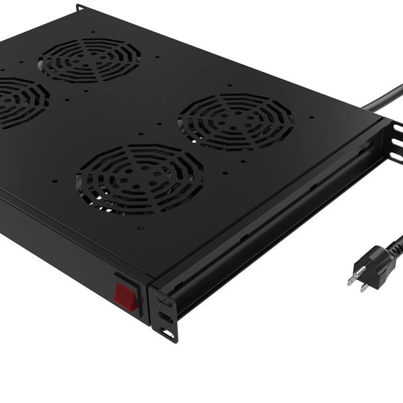 Rackmount 4-fan tray