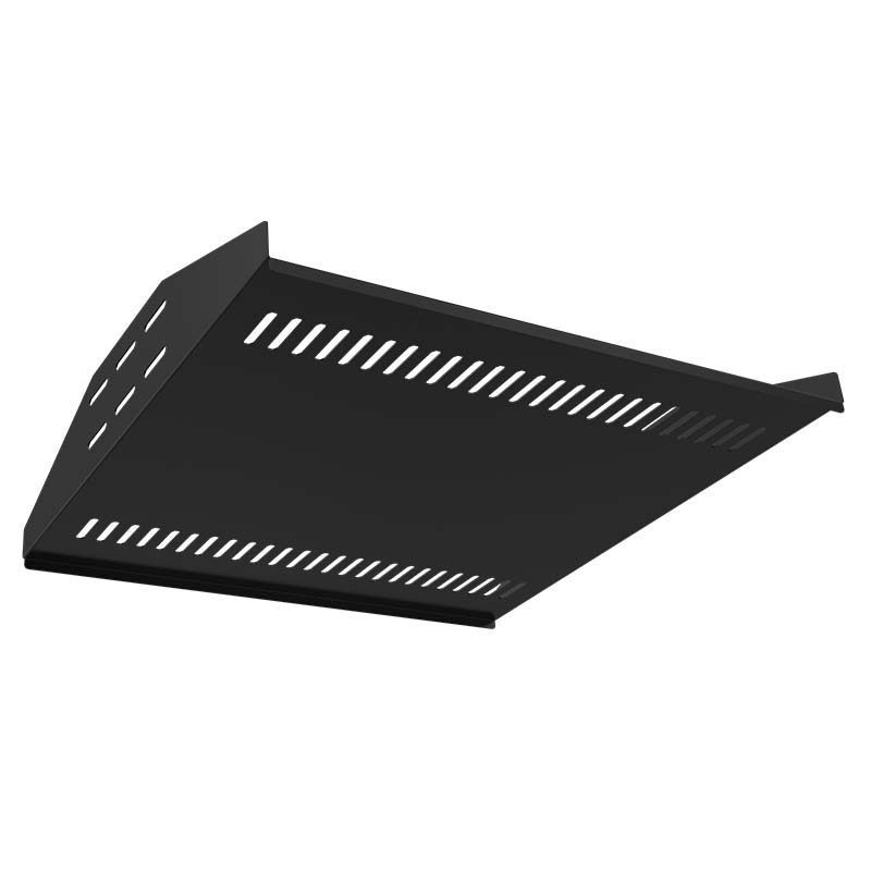 Double-sided vented shelf