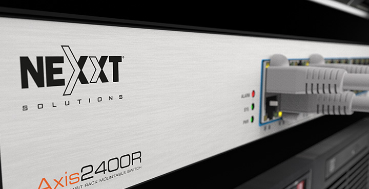 Axis2400R | 24-PORT GIGABIT POE+ RACK MOUNTABLE SWITCH - NSW-A2848PUR