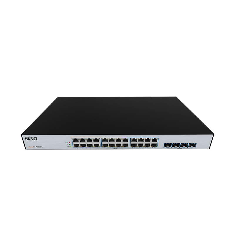 Axis2400R | 24-PORT GIGABIT POE+ RACK MOUNTABLE SWITCH - NSW-A2848PUR