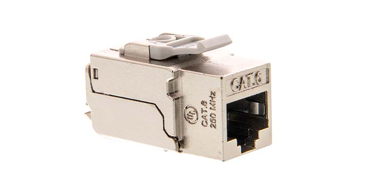 Nexxt - Shielded keystone jack Cat6 toolless and 110 type