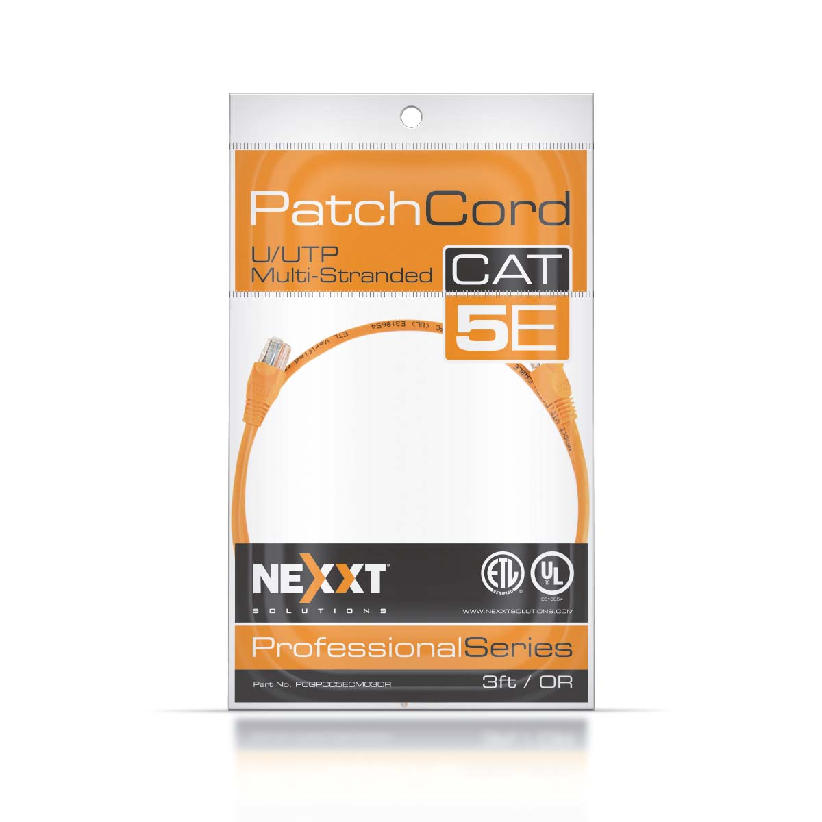 Patch Cord U/UTP multifilar Cat5e