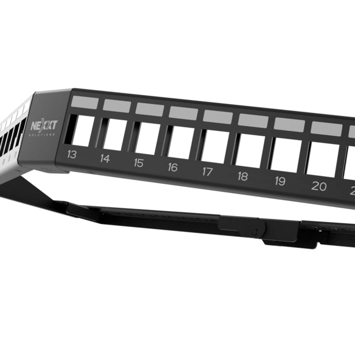Angled Modular Shielded Patch Panel