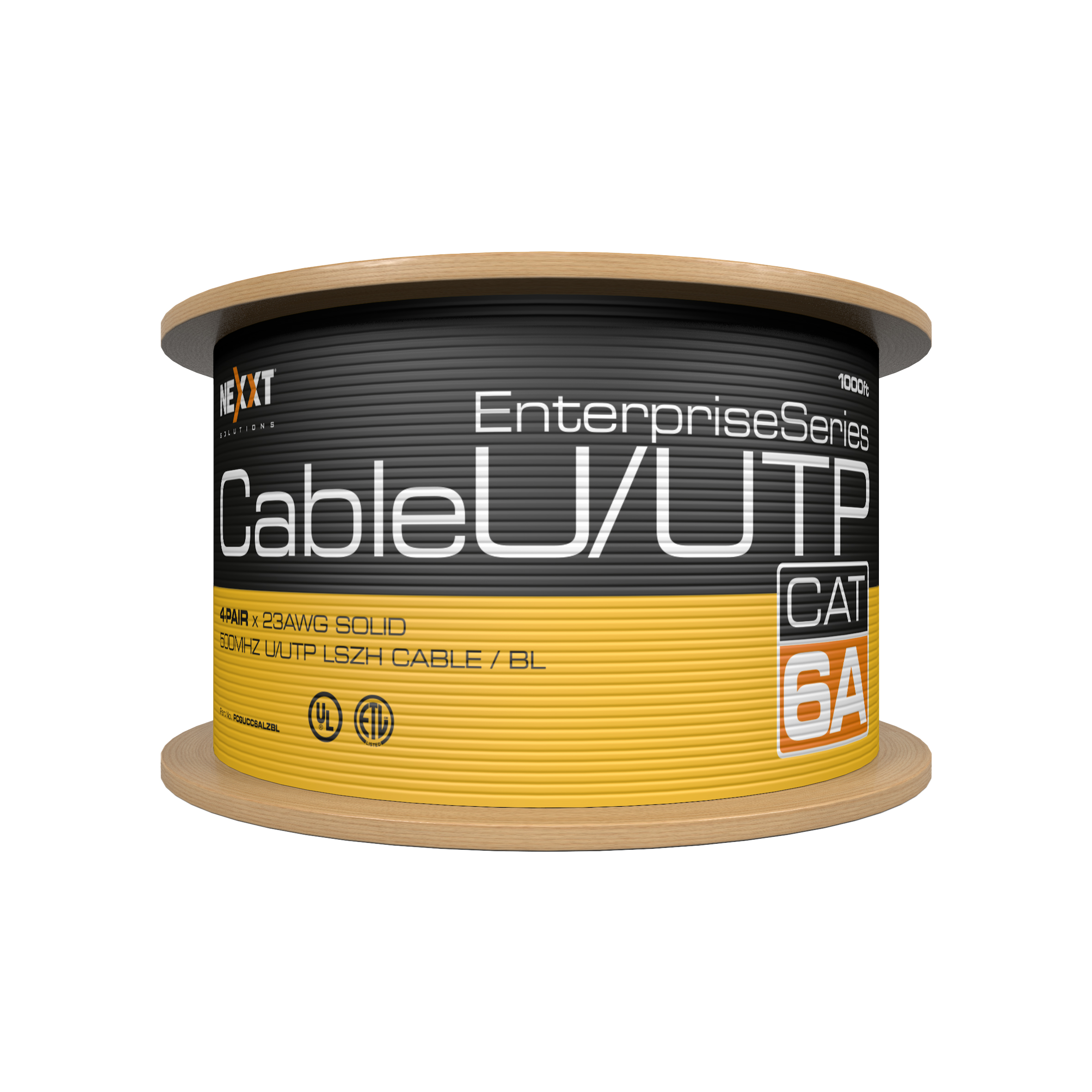 U/UTP Cable 4 Pairs Cat6A